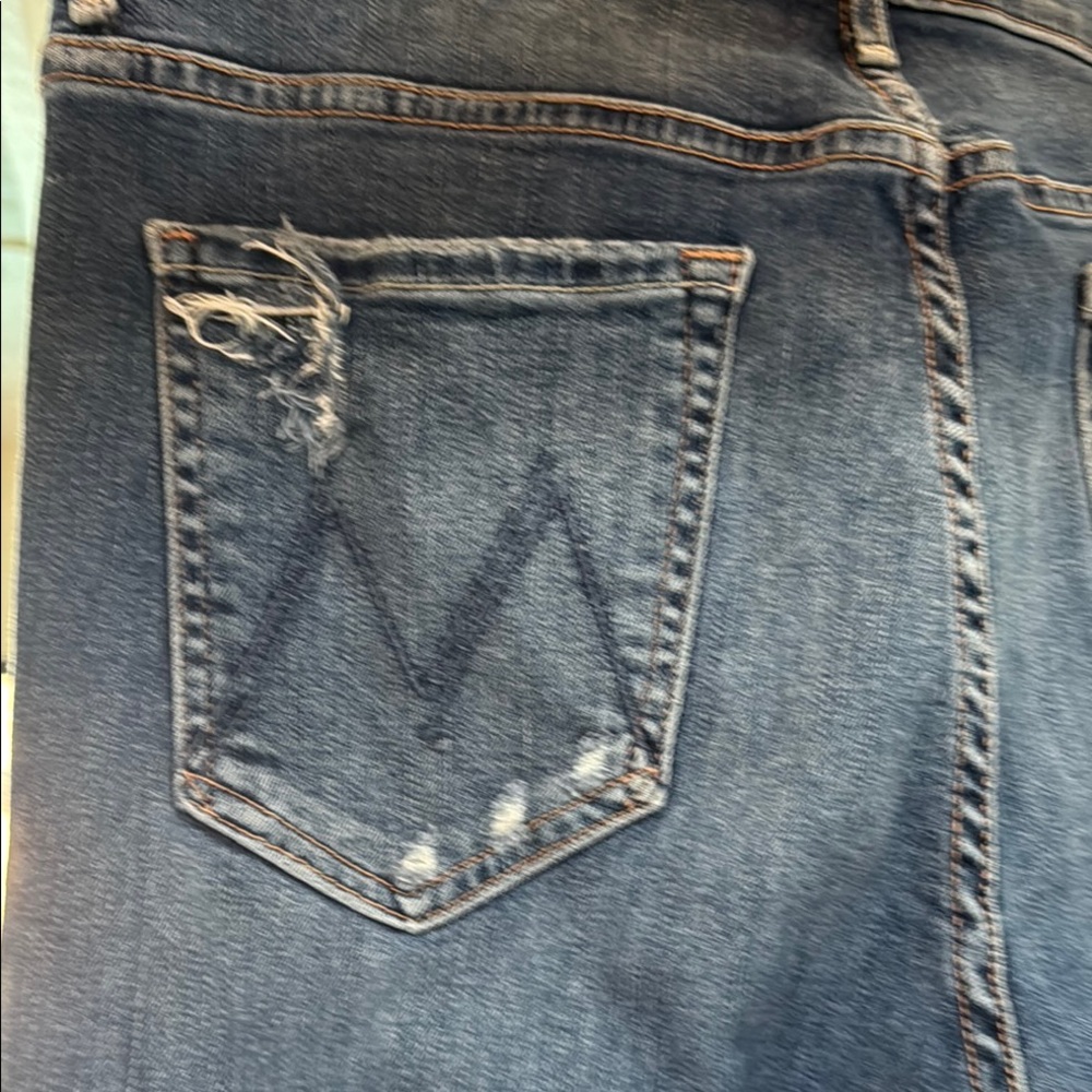 Mother Denim Jeans - Blue - Picture 7 of 7